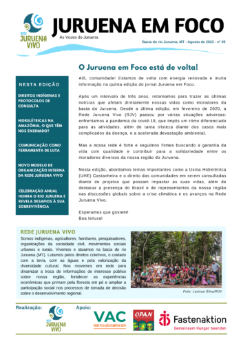 Jornal Juruena em Foco – 5ª edição